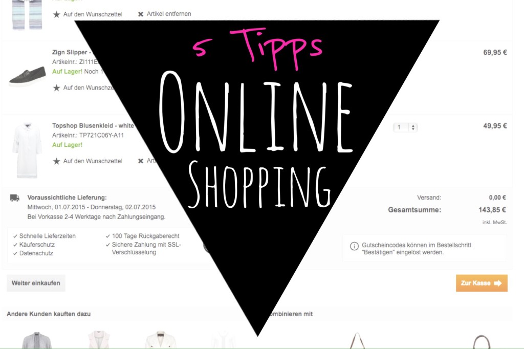 Titelbild: 5 Tipps für sicheres Onlineshopping