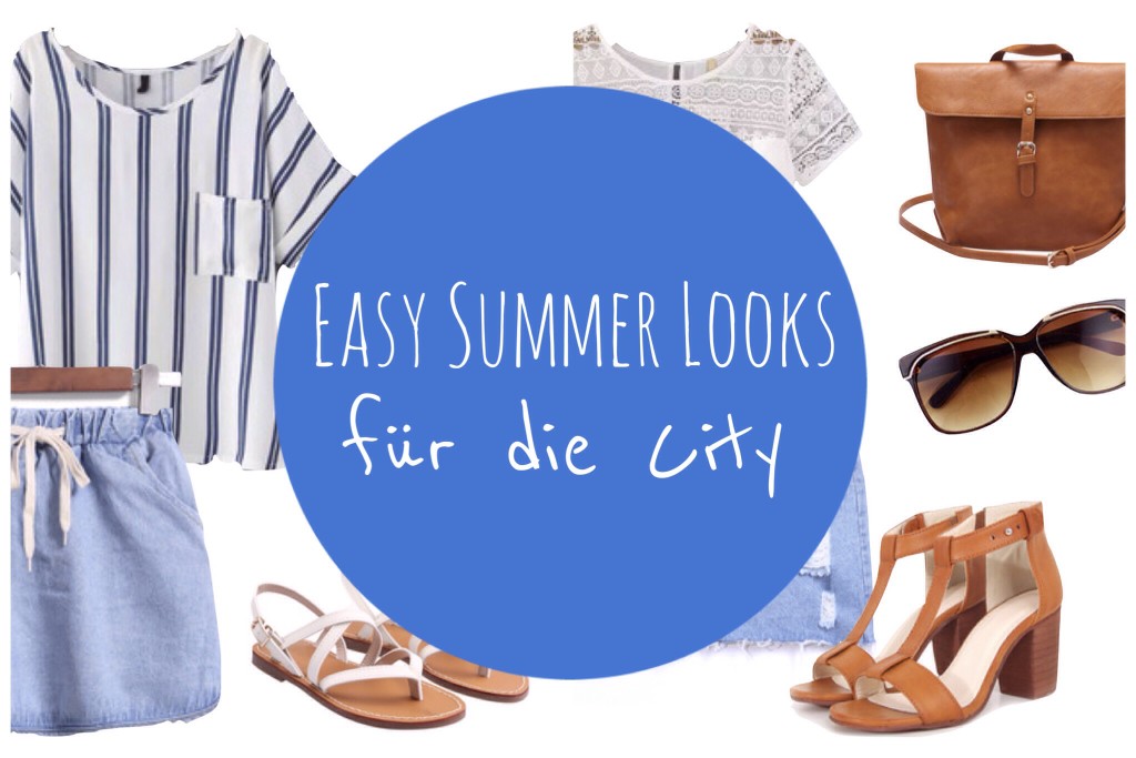 Beitragsbild: 2 entspannte Sommerlooks für heiße Sommertage in der City