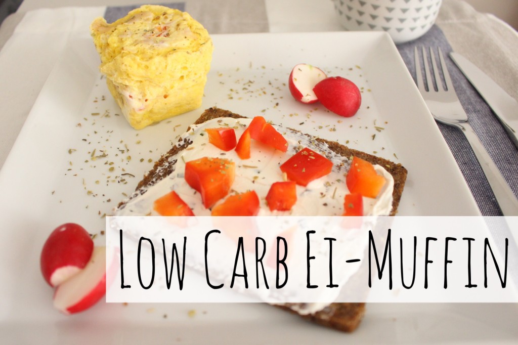 Low Carb Ei-Muffin - Frühstück aus der Mikrowelle