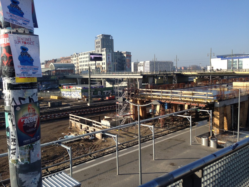 S-Bahn Haltestelle Warschauer Straße Berlin