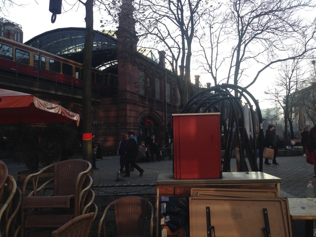 Blick auf den S-Bahnhof Hackescher Markt