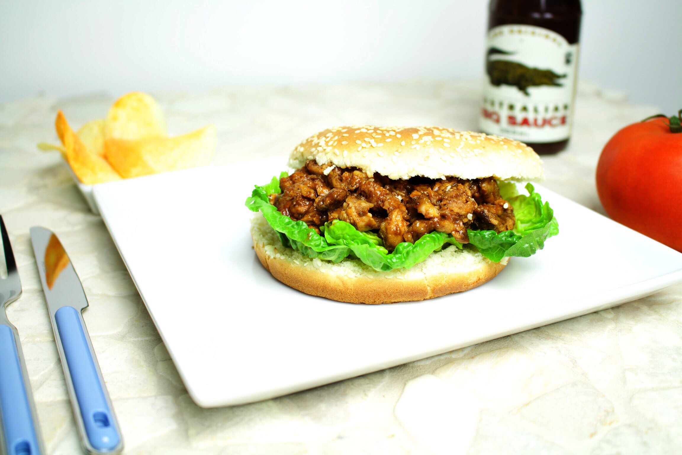 Rezeptideen Pulled Prok Burger: mit Fleisch, vegetarisch und vegane Varianten