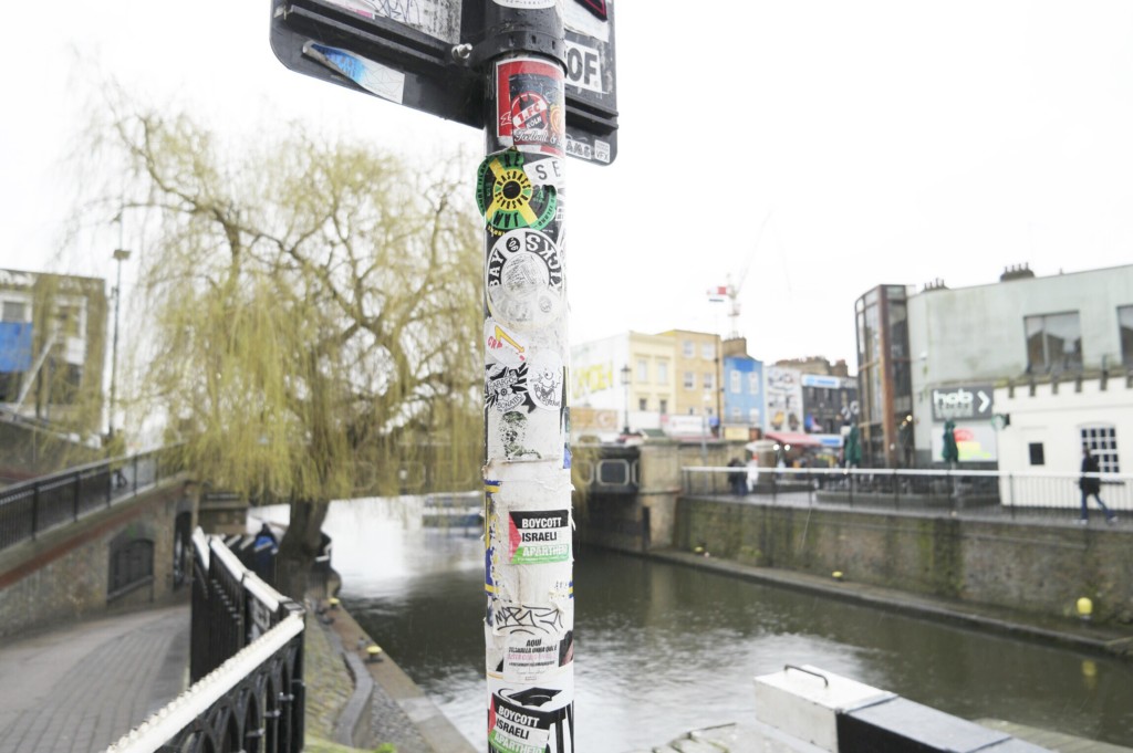 Travel Photo Diary - Ostern in London: Sticker Street Art in Camden Town