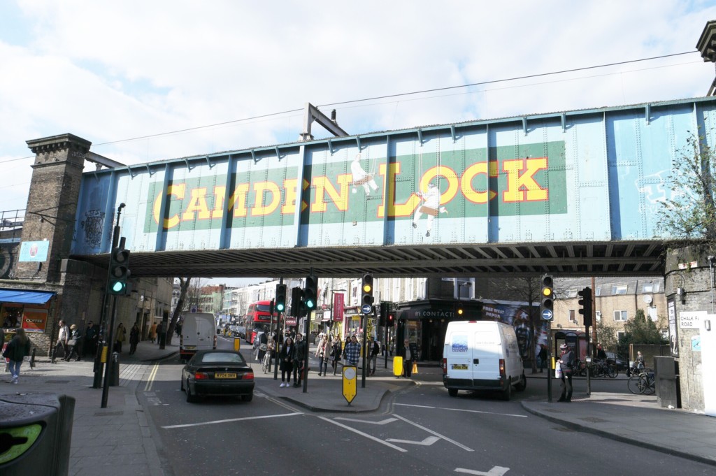 Travel Photo Diary - Ostern in London: Camden Lock Brücke