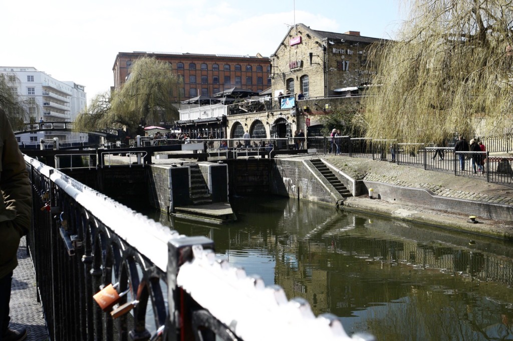 London Photo Travel Diary - Blick auf den Camden Market 