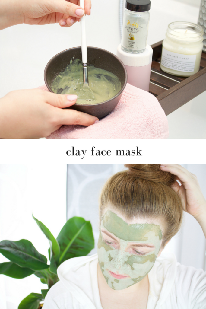 End of Sommer Home Spa x SPAtacular - Kollage wie man die "Refresh Clay Mask" von Muddy Body anmischt