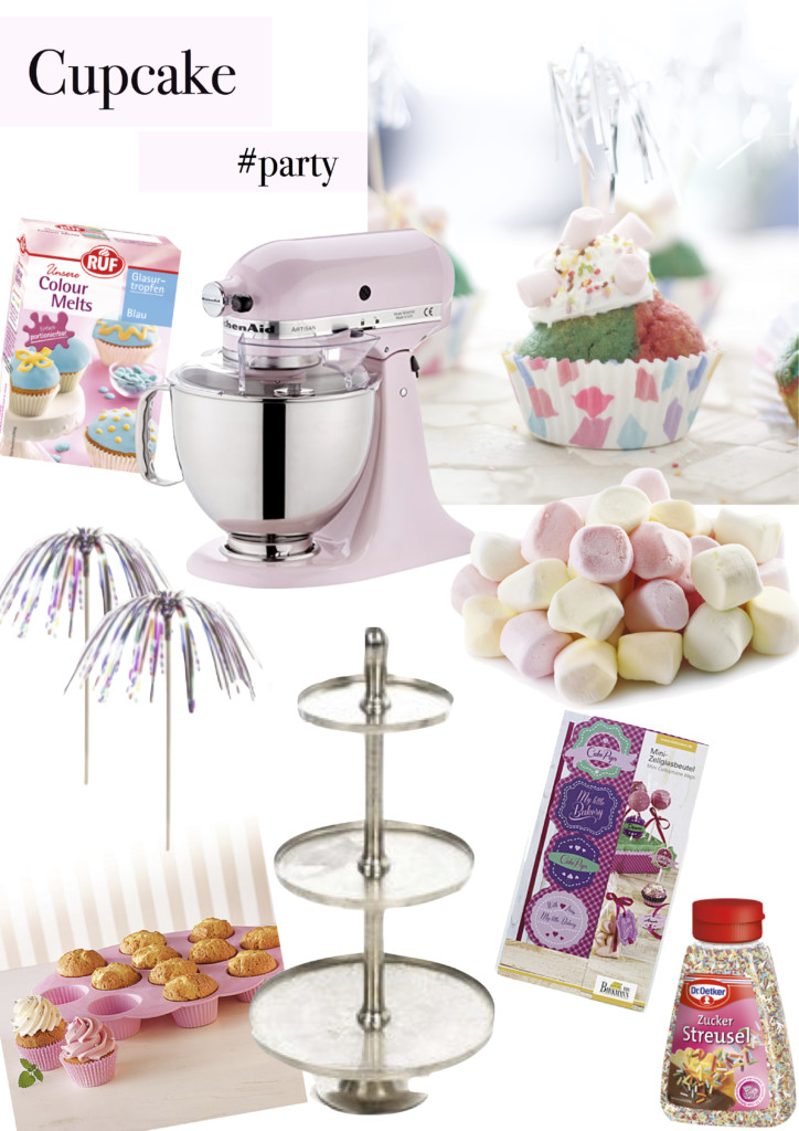 Cupcake Dekoration und Verzierung - Streusel, Glitzer & Mini-Marshmallows - Tipps und Ideen für coole Cupcakes Kollege mit Dekoideen und Cupcake Zubehör