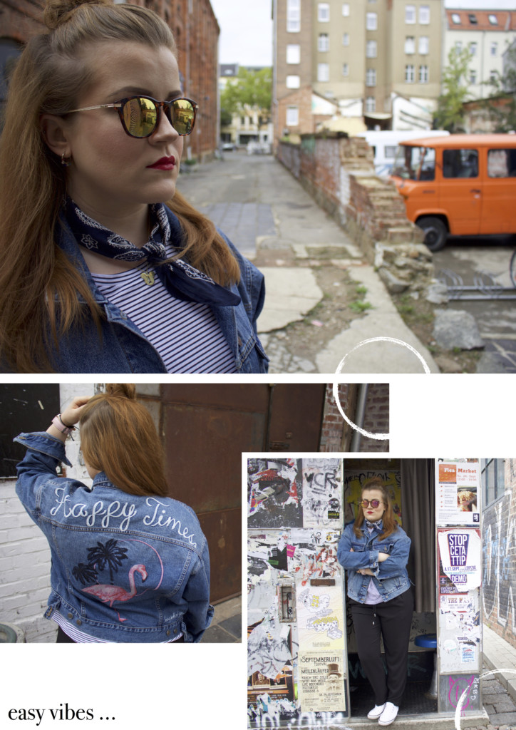 Collage 2: Collage 1: entspannter Streetstyle Look für einen entspannten Stadtbummel - Bloggerstyle und Streetstyle vom Fashion Blog aus Leipzig