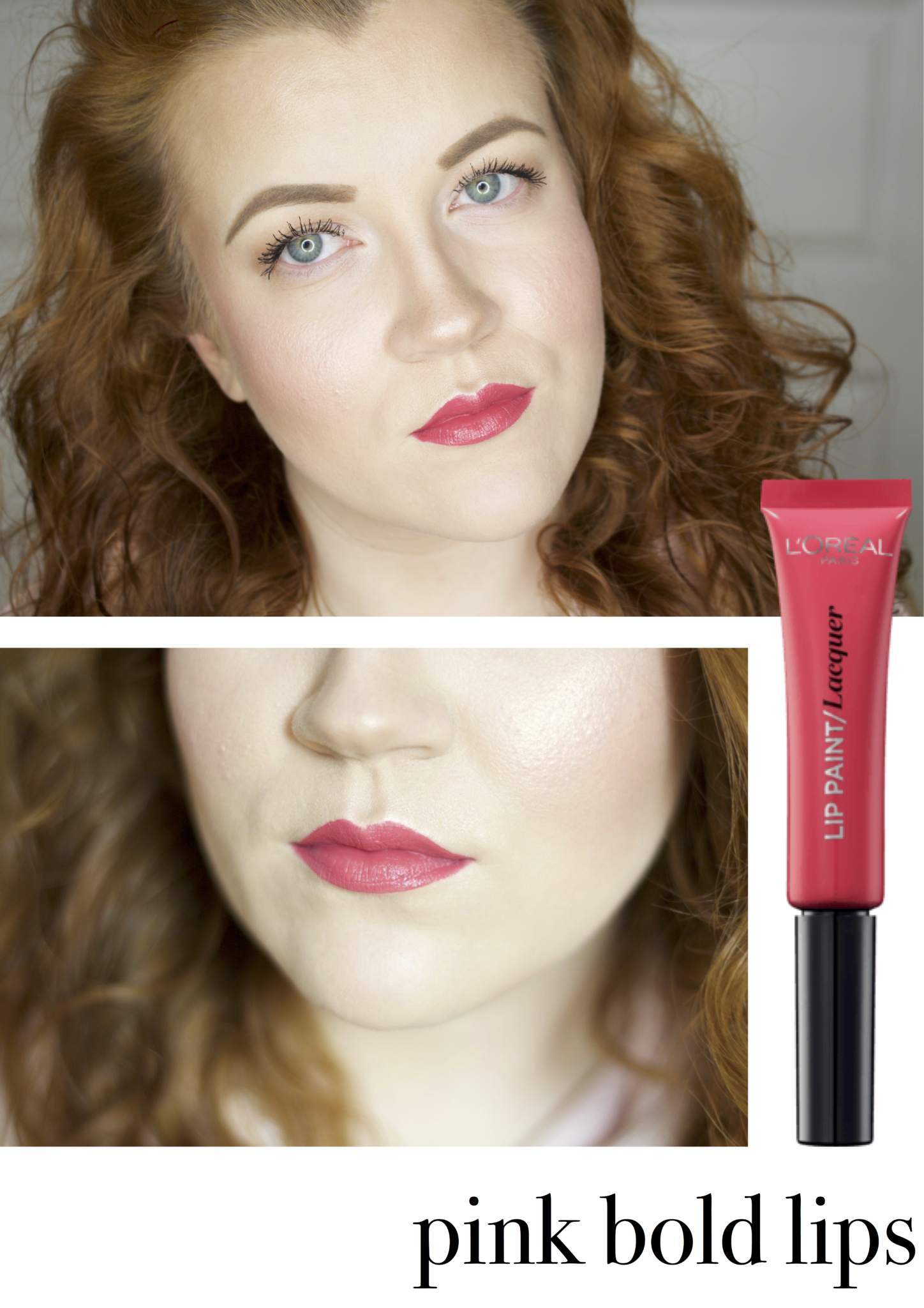 Frühlings make-up Look Nummer 1 für Rothaarige - Frühlings-Lippenstifte für Rothaarige: Drogerie vs. High End - Blogreihe "typgerecht" - Beauty Blog Leipzig