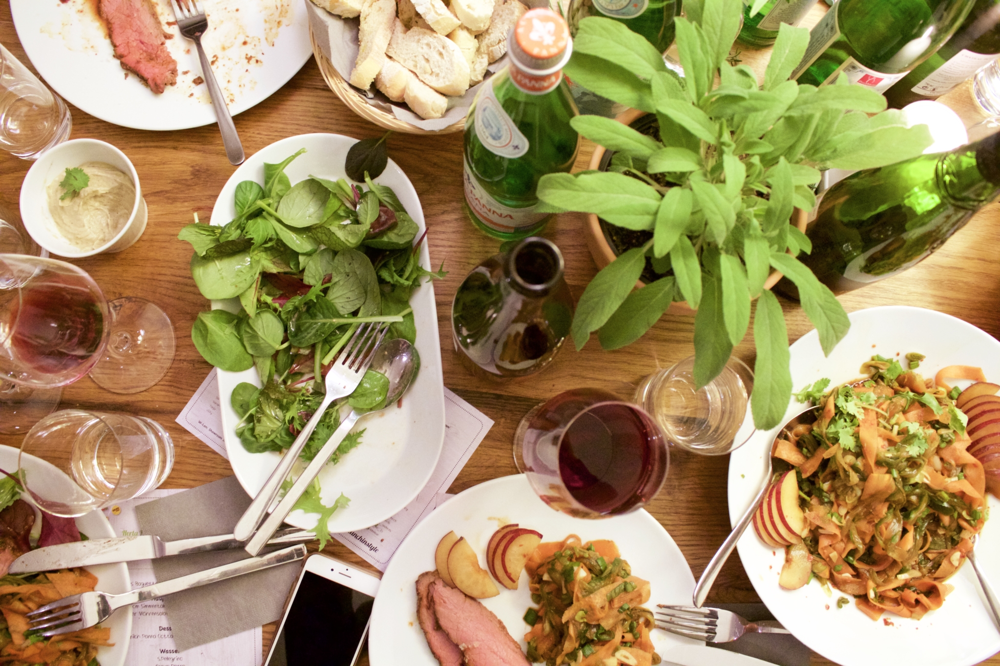 Leckeres Dinner - Impressionen vom Bloggerevent - #lunchinstyle Event in Berlin mit Herta Finesse - Lifestyle Blog