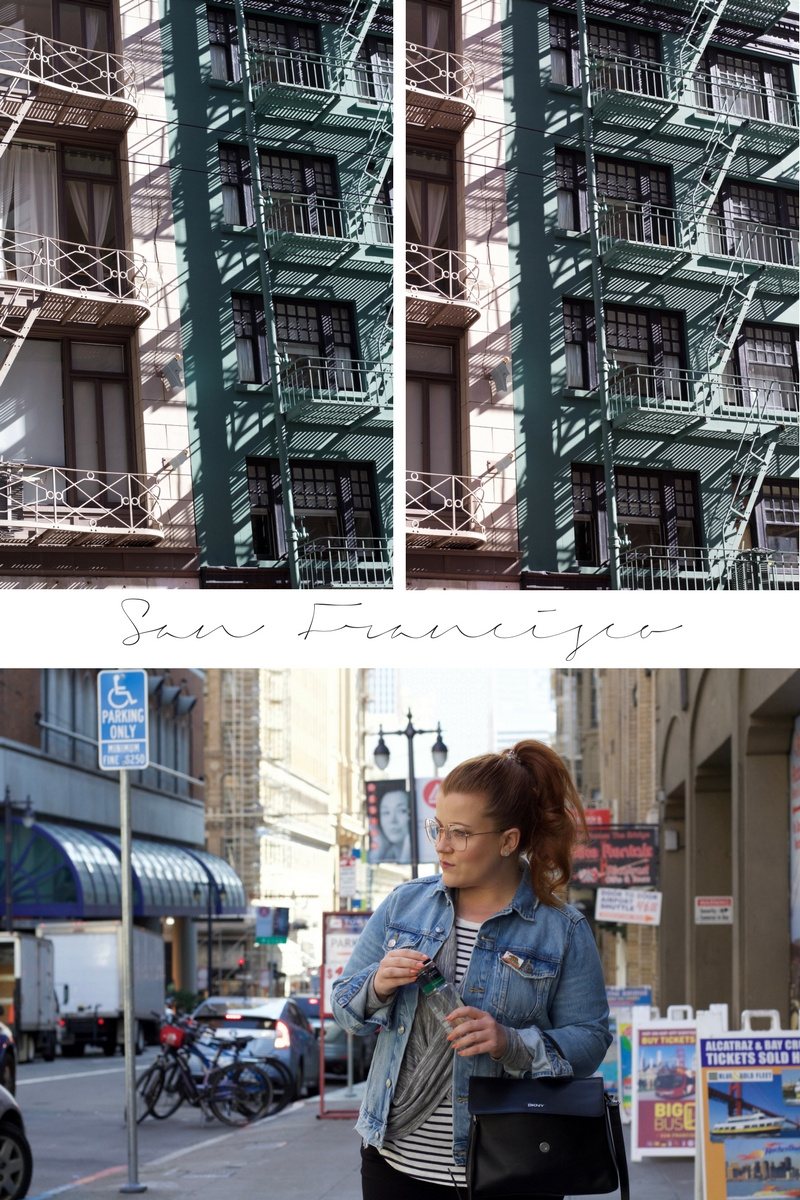 Outfit Collage mit Details zum Look - Sightseeing Outfit - Das perfekte Outfit für einen Städtetrip durch San Francisco - Zwiebel-Look - Fashion Blog Leipzig