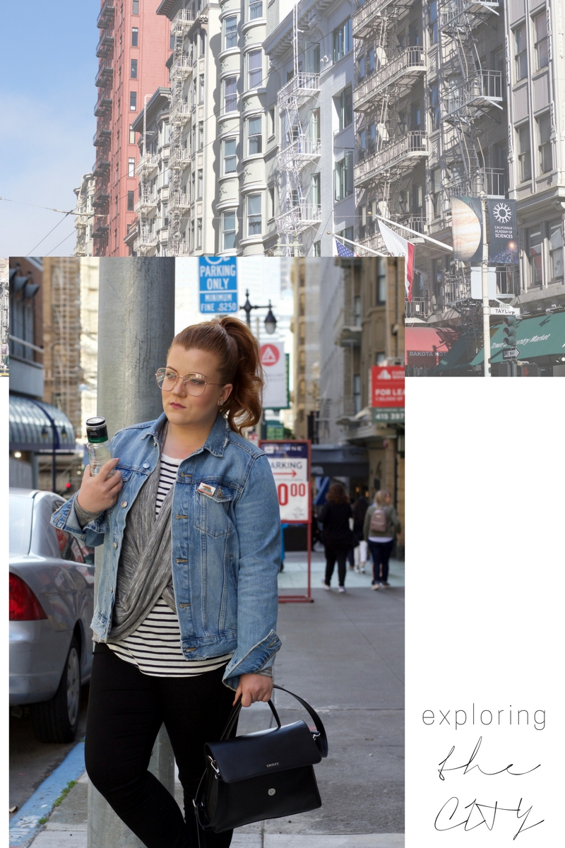 Collage mit Outfit Details - Sightseeing Outfit - Das perfekte Outfit für einen Städtetrip durch San Francisco - Zwiebel-Look - Fashion Blog Leipzig