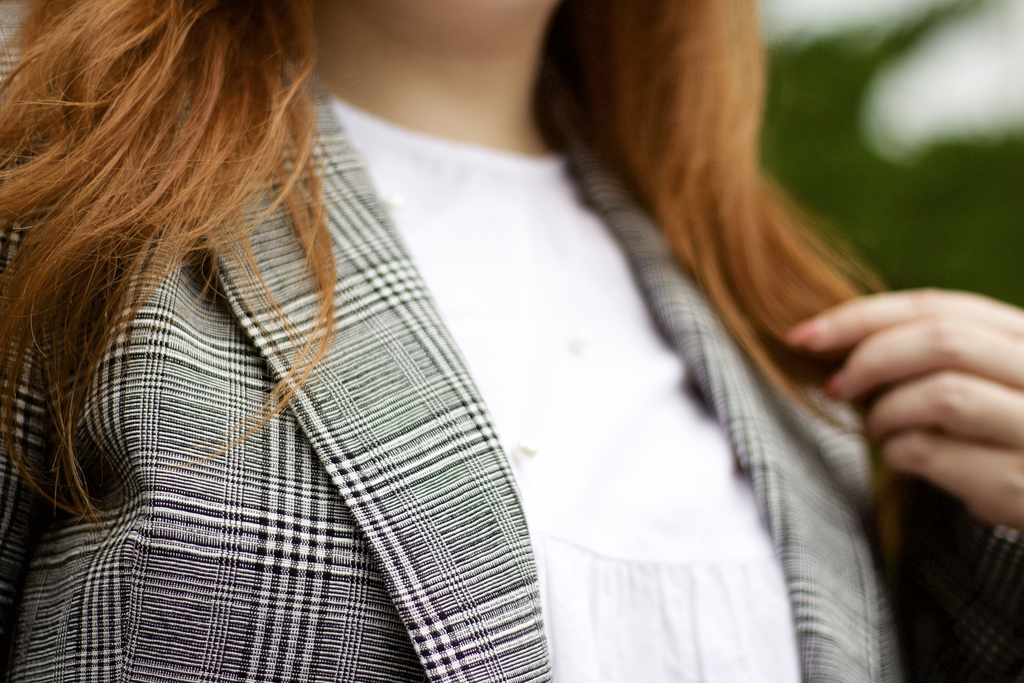 Karo-Muster im Detail: Herbst-Trend: Karierter Blazer - checked Blazer - so stylst du ihn - Fashion Blogger Trend