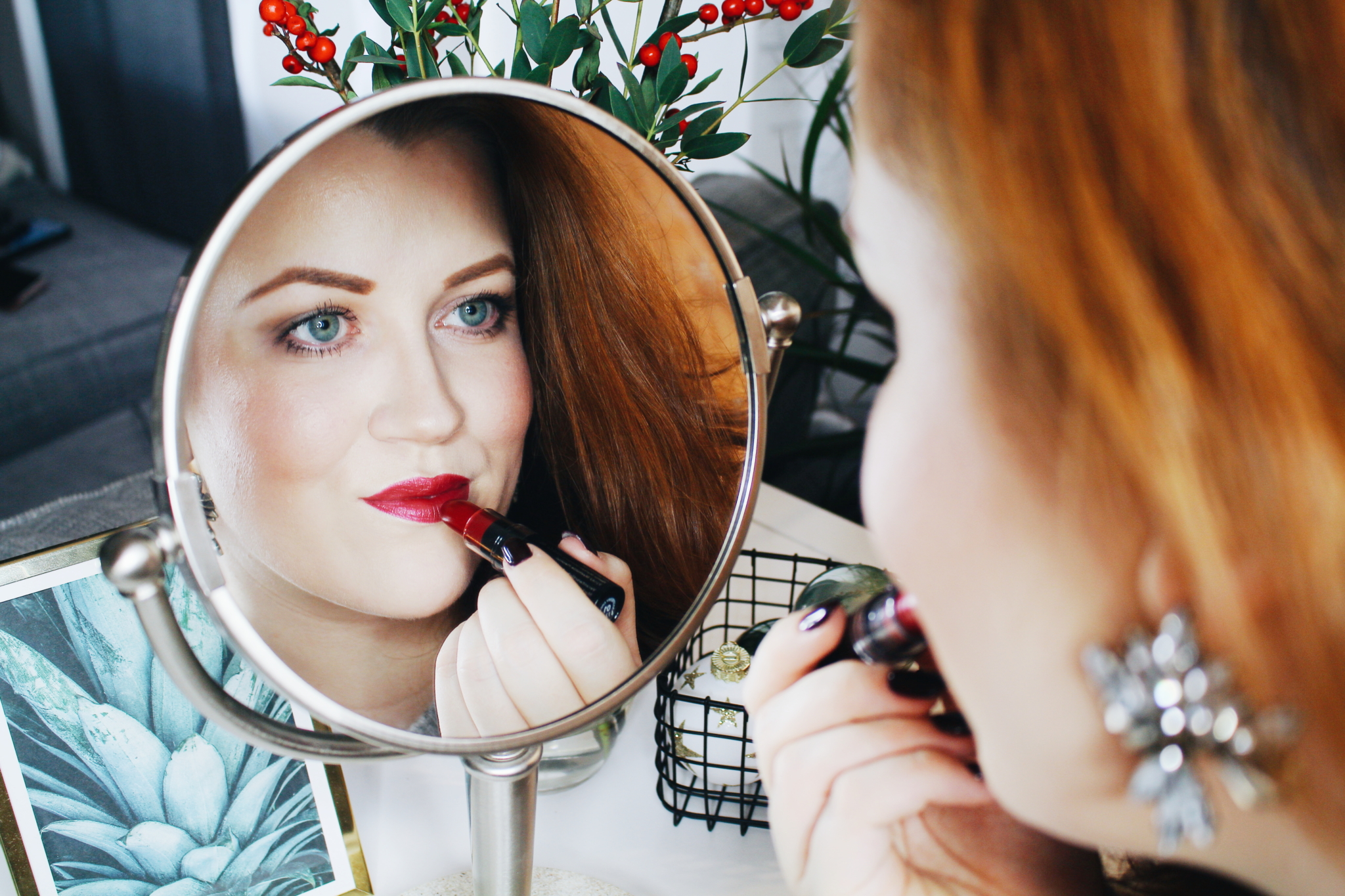 Beitragsbild: Mein festlicher Make-up Look für Weihnachten mit den Produkten von Shisara - Beauty Blog Leipzig
