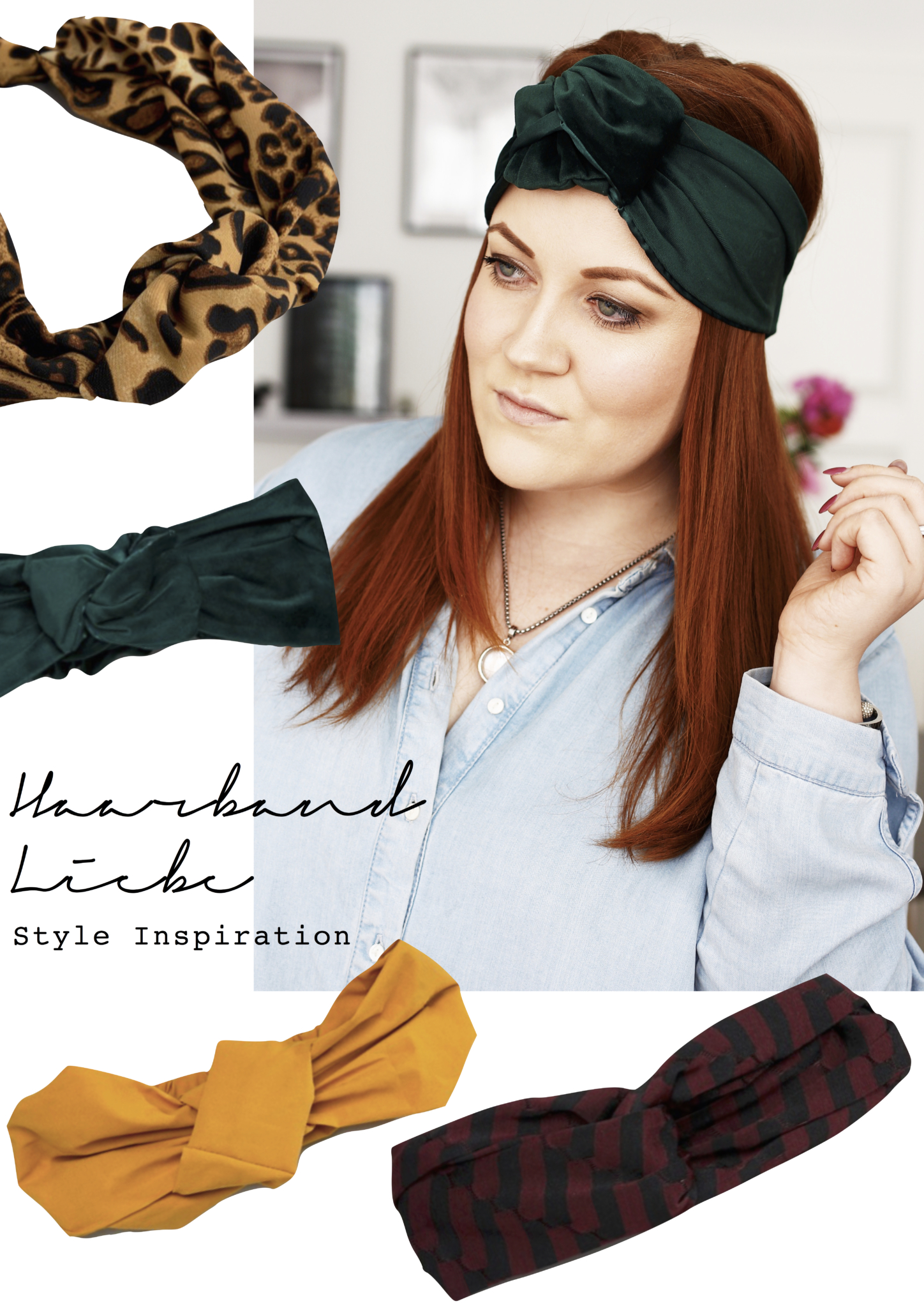 Shopping Collage zum Haarband Guide 2018: Wo kann man schöne Haarbänder kaufen? - Fashion und Mode Blog aus Leipzig