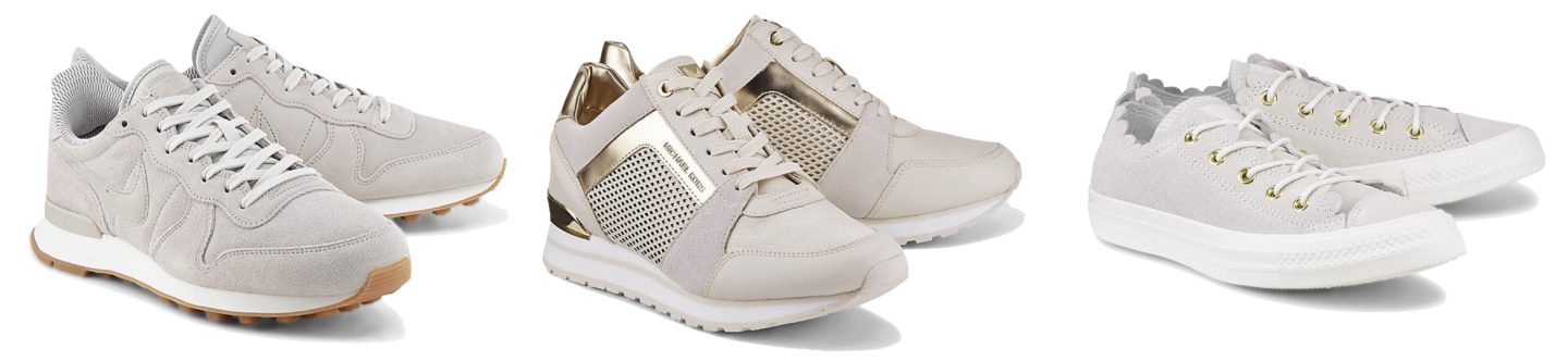 Schuhtrends 2019: Helle Sneaker