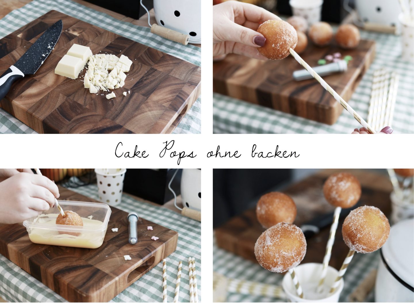 Schnelle & Einfache Cake Pops ohne backen - Anleitung