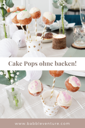 Schnelle & Einfache Cake Pops ohne backen