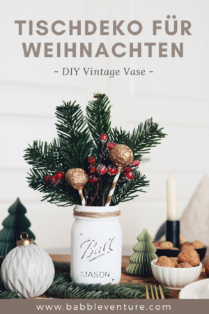 Tischdeko Weihnachten: Festliche Tischdeko für Weihnachten mit DIY-Ideen