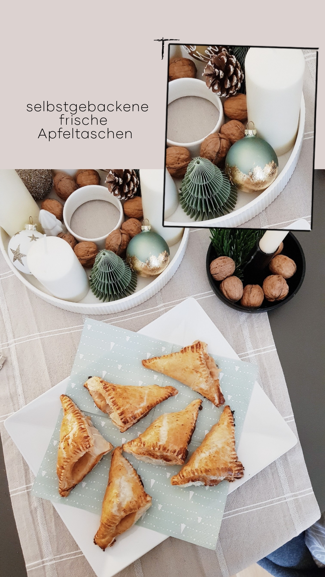 Rezeptidee: Schnelle französische Apfeltaschen