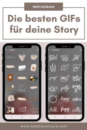 Die schönsten GIFs für coole Instagram Storys