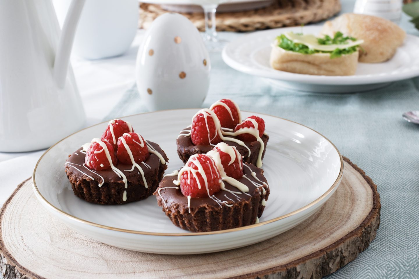 3 leckere Ideen für deine Ostertafel: Schokoladen Muffins no bake - ohne backen