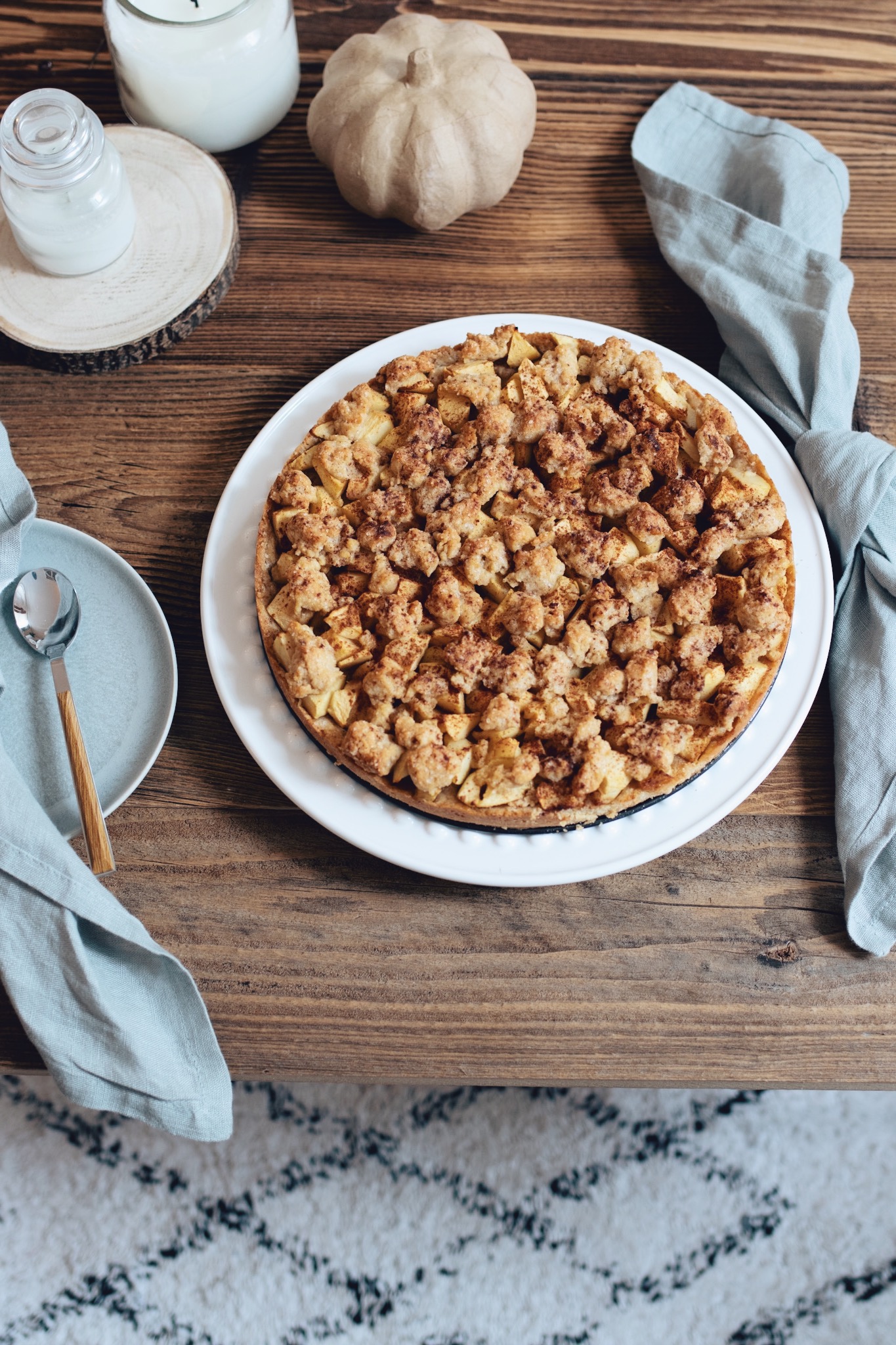 Apfel-Streuselkuchen: Das beste &amp; einfachste Rezept der Welt!