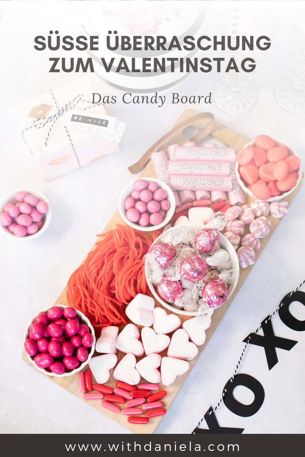 Das Candy Board: Süße Überraschung zum Valentinstag