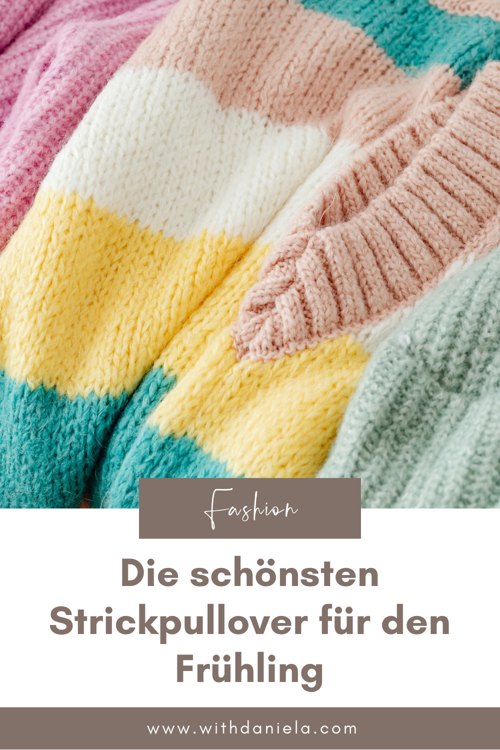 Die schönsten Strickpullover für den Frühling