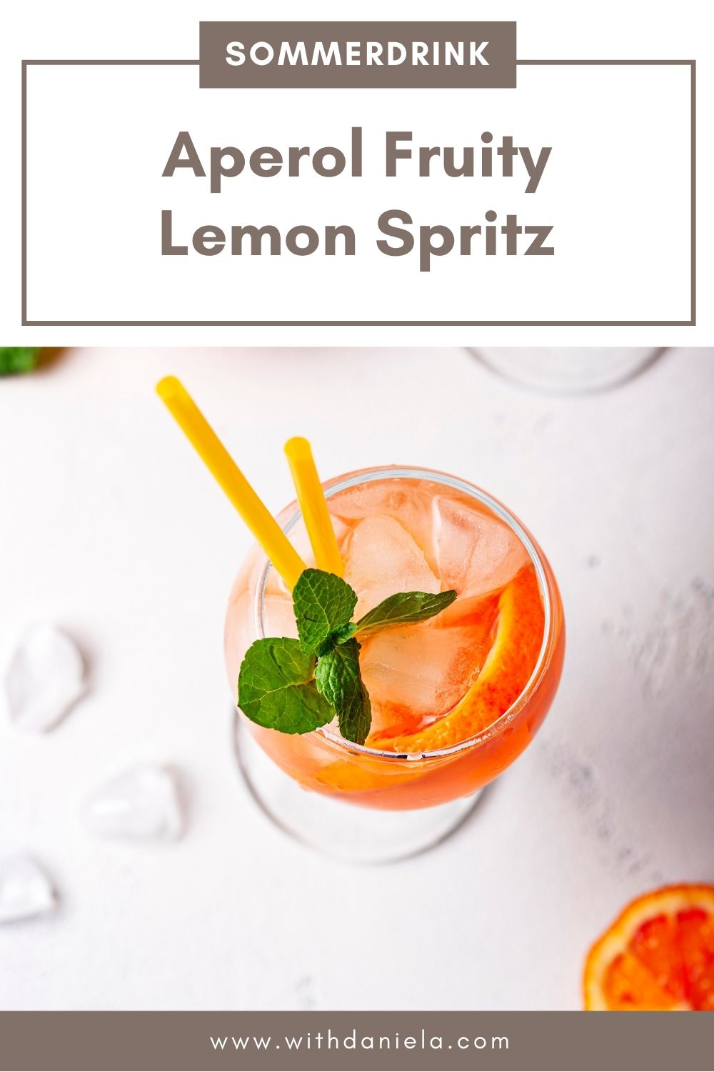 Sommerdrink: Aperol Fruity Lemon Spritz