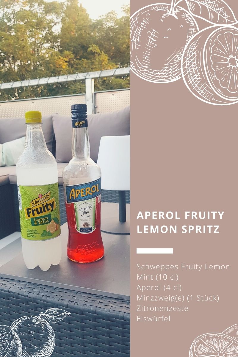 Sommerdrink: Aperol Fruity Lemon Spritz